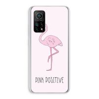 Pink positive: Xiaomi Mi 10T 5G Transparant Hoesje