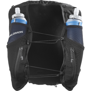 Salomon Adv skin 12 with flasks dames - ZWART - Dames