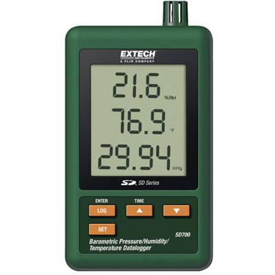 Extech SD700 SD700 Multidatalogger Te meten grootheid Temperatuur, Luchtdruk, Luchtvochtigheid 0 tot +50 °C 10 tot 90 % Hrel 10 - 1100 hPa