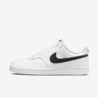 Nike Court Vision Low Sneakers Heren Wit/Zwart - Maat 41 - Kleur: WitZwart | Soccerfanshop