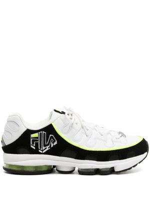Fila baskets lacées à logo imprimé - Blanc