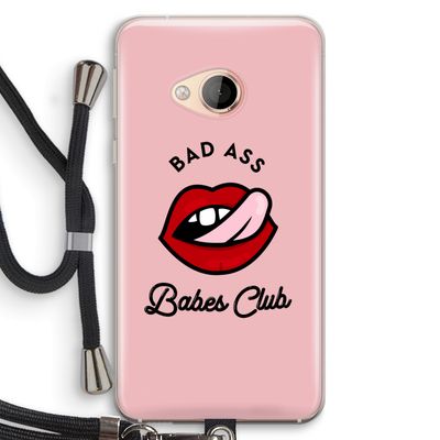 Badass Babes Club: HTC U Play Transparant Hoesje met koord