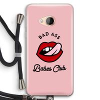 Badass Babes Club: HTC U Play Transparant Hoesje met koord