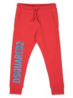 DSQUARED2 KIDS pantalon de jogging à logo imprimé - Rouge - thumbnail