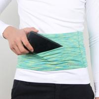 Persoonlijke grote capaciteit stretch Tablet zakken reizen anti-diefstal zak telefoon tas grootte: S (groen)