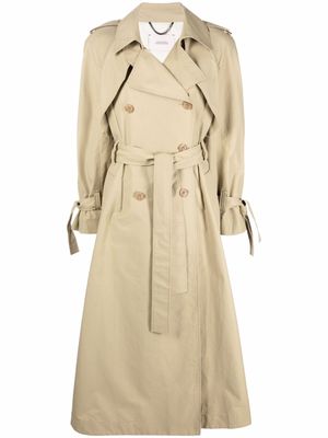 Dorothee Schumacher trench à boutonnière croisée - Tons neutres