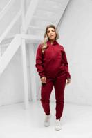 Under Armour Unstoppable Fleece Trainingspak Dames Donkerrood - Maat XXL - Kleur: Rood | Soccerfanshop