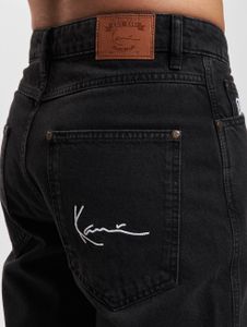 Karl Kani / Baggy jeans Small Signature Tapered Five Pocket Denim Baggy in zwart
