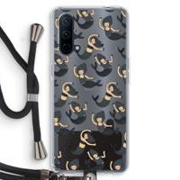 Zeemeermin: OnePlus Nord CE 5G Transparant Hoesje met koord - thumbnail