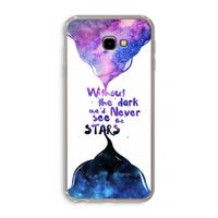 Stars quote: Samsung Galaxy J4 Plus Transparant Hoesje