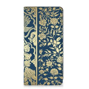 Nokia G22 Smart Cover Beige Flowers