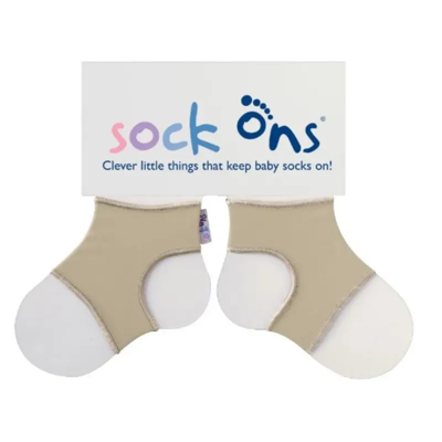 Sock Ons beige-6-12 mnd Sock Ons beige-6-12 mnd