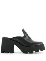 Nodaleto mules Bulla Lexie en cuir - Noir