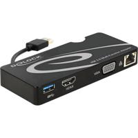 Delock USB 3.0 Laptopdockingstation Geschikt voor merk (dockingstation): Universeel - thumbnail