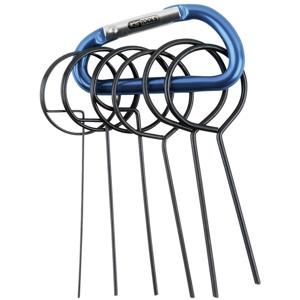 KS Tools 1503019 Draairiemspanrolinsteekpennen, Ø 0,8 - 1,9 mm