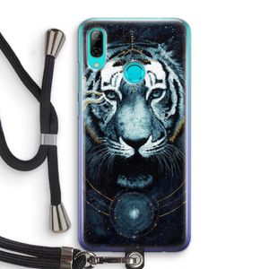 Darkness Tiger: Huawei P Smart (2019) Transparant Hoesje met koord