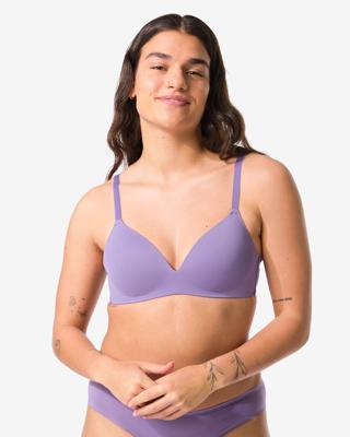 HEMA Voorgevormde bh zonder beugel lichtpaars (lichtpaars)
