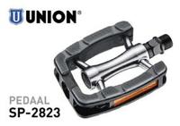 Union Pedalen Sp-2823 Aluminium Antislip Zilver - thumbnail