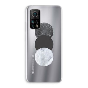 Marmeren cirkels: Xiaomi Mi 10T 5G Transparant Hoesje