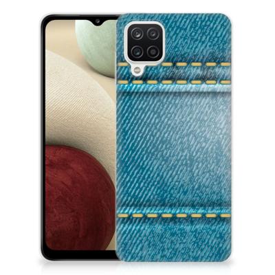 Samsung Galaxy A12 | Sillicone Back Cover | Jeans