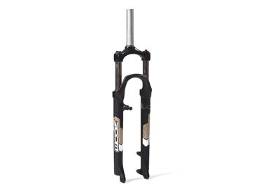 Zoom verende voorvork 26" ahead met 1-1/8" vorkbuis 565 v-brake / is disc mat zwart