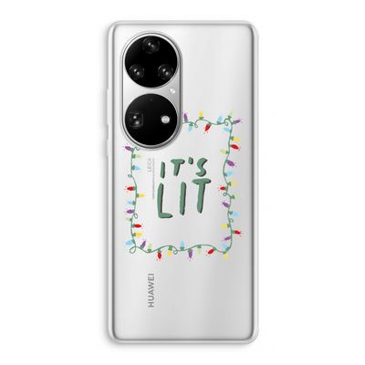It's Lit: Huawei P50 Pro Transparant Hoesje