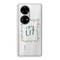It's Lit: Huawei P50 Pro Transparant Hoesje