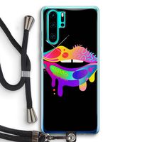 Lip Palette: Huawei P30 Pro Transparant Hoesje met koord