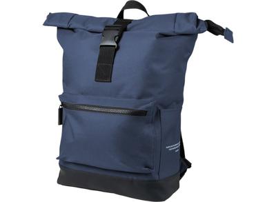 Nörlander Simply Green fiets rugzak 20L - Rolltop Rugzak - Duurzaam rPET - Blauw ( 2de Kans Deal )