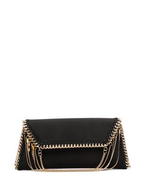 Stella McCartney pochette Falabella à détail de chaîne - Noir