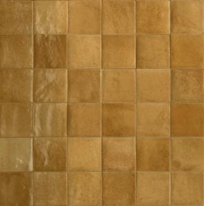 Ragno Melange R8G1 Wandtegel 100X100 Kaki 10mm Glans