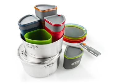 GSI Outdoors Glacier Stainless Camper Set Pan