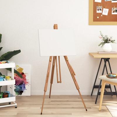 VidaXL Schildersezel 100x104x172 cm massief beukenhout