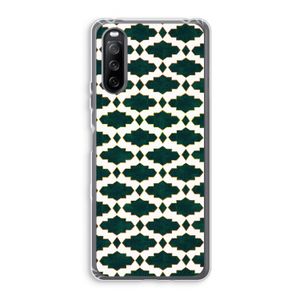 Moroccan tiles: Sony Xperia 10 III Transparant Hoesje