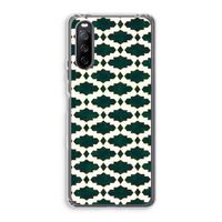 Moroccan tiles: Sony Xperia 10 III Transparant Hoesje