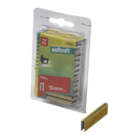 Wolfcraft Smalle rugnieten | Type 055 | 15mm | 1200 stuks - 7166000