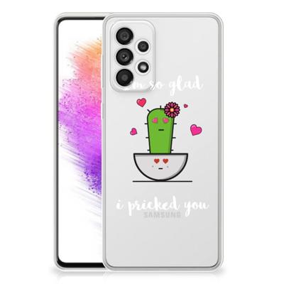 Samsung Galaxy A73 5G Telefoonhoesje met Naam Cactus Glad