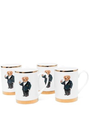 Ralph Lauren Home lot de quatre tasses Thompson - Blanc