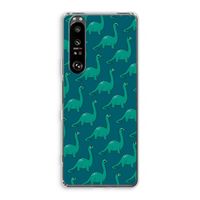 Diplodocus: Sony Xperia 1 III Transparant Hoesje Diplodocus: Sony Xperia 1 III Transparant Hoesje
