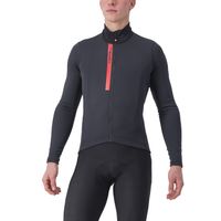 Castelli Entrata Thermal fietsshirt lange mouw zwart/rood heren M - thumbnail