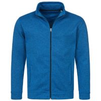 Fleece outdoor vest premium blauw voor heren 2XL (44/56)  -