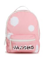 Marc Jacobs Kids sac à dos à logo graffiti imprimé - Rose