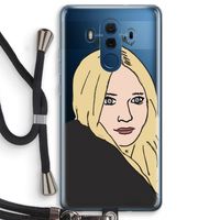 Ashley: Huawei Mate 10 Pro Transparant Hoesje met koord