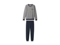 esmara Men Heren pyjama (Grijs/donkerblauw, L) esmara Men Heren pyjama (Grijs/donkerblauw, L)