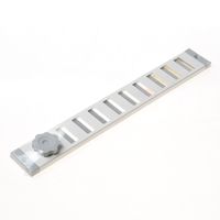Schuifrooster 30x4 wit