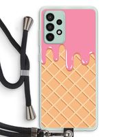 Ice cream: Samsung Galaxy A52s 5G Transparant Hoesje met koord