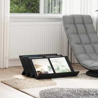 Bijzetkast met plank Zwart Eiken 65 x 57,5 x 42 cm Bewerkt hout