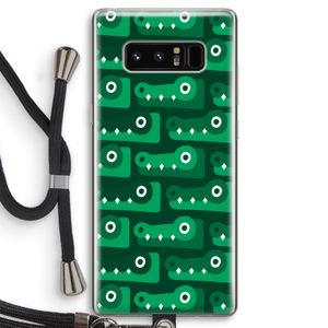 Crocs: Samsung Galaxy Note 8 Transparant Hoesje met koord