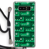 Crocs: Samsung Galaxy Note 8 Transparant Hoesje met koord