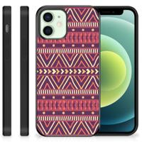 iPhone 12 Mini Bumper Case Aztec Paars